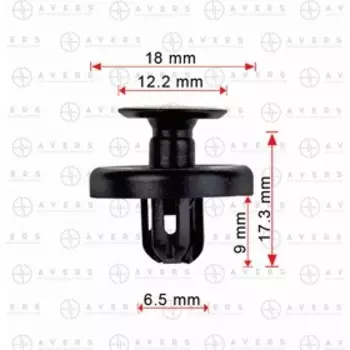 Клипса Toyota 9046710183