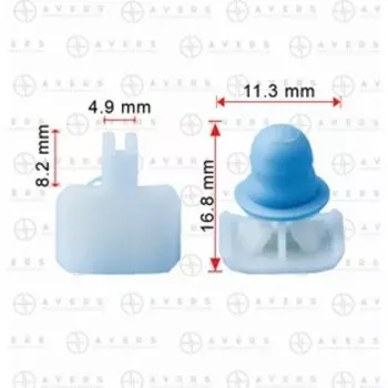 Клипса VAG 3B0853575