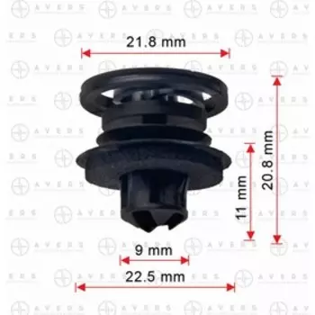 Клипса VAG 3B0868243