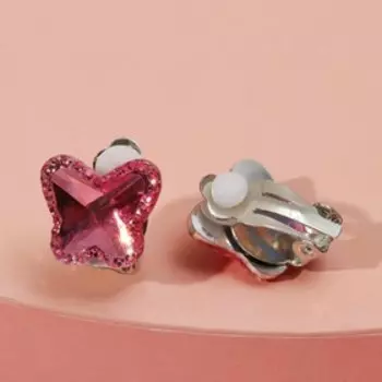 Клипсы детские "Выбражулька" бабочка, цвет МИКС