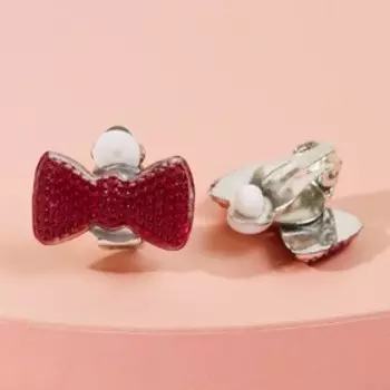 Клипсы детские "Выбражулька" бантик, цвет МИКС