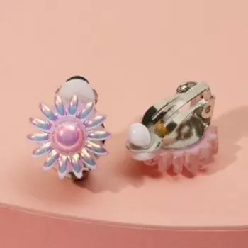 Клипсы детские "Выбражулька" цветик, цвет МИКС