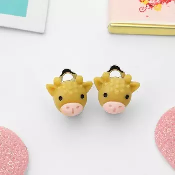 Клипсы детские «Выбражулька» жирафики, цветные