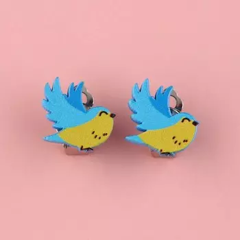 Клипсы , серьги детские «Самая красивая»