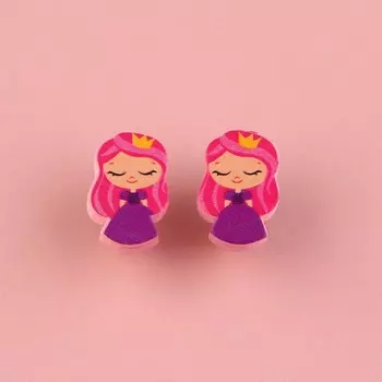 Клипсы «Самой чудесной девочке», серьги детские