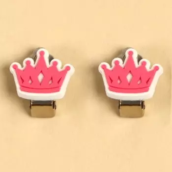 Клипсы «Твоя мода» 1,5 х 1,5 см