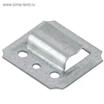 Кляймер №3,5 "Сибртех" 465735, оцинкованный с гвоздями, 100 шт.