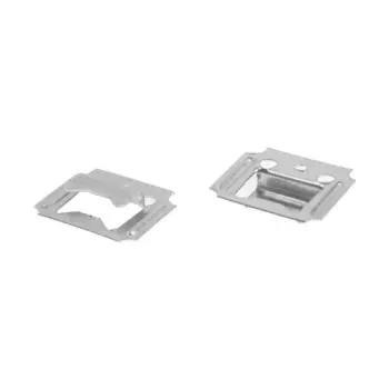 Кляймер ЛОМ, №3, без покрытия, с гвоздями, 100 шт