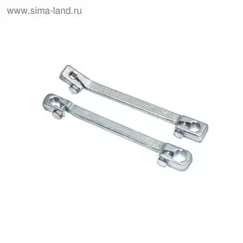 Ключ для тормозных трубок Partner PA-7510810C, с зажимом, 8х10 мм