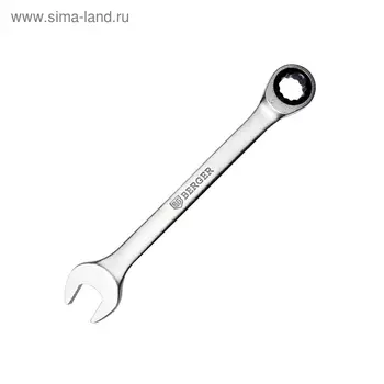 Ключ комбинированный BERGER BG1188, трещоточный, 18 мм