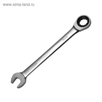 Ключ комбинированный с трещоточным механизмом Кратон 10 мм