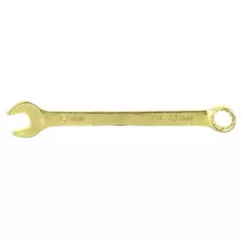 Ключ комбинированный Сибртех 14979, желтый цинк, 13 мм