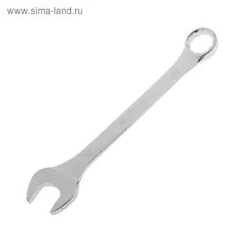 Ключ комбинированный ТУНДРА, CrV, полированный, 32 мм