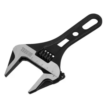 Ключ разводной DENZEL 15754, укороченная рукоятка, CrV, 185 мм