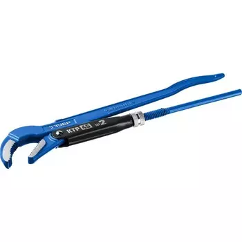 Ключ трубный ЗУБР 27337-2_z02, изогнутые губки КТР-45, №2