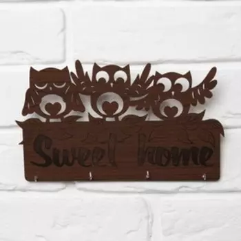 Ключница "3 совы"