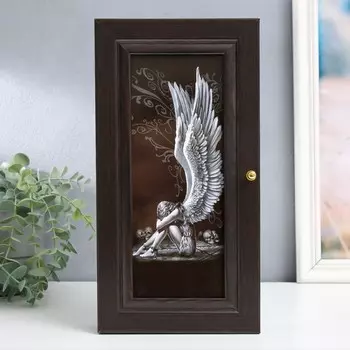 Ключница "Ангел" 16х31 см венге МИКС