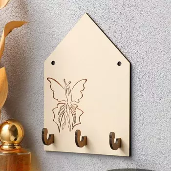 Ключница "Балерина с крыльями" 10х15 см