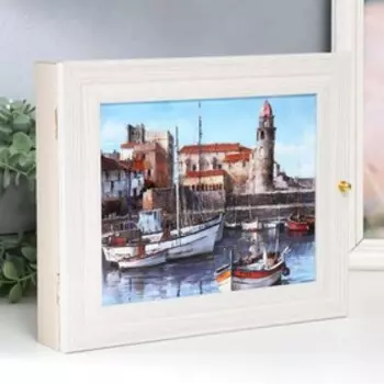 Ключница настенная «Берег», панно декоративное, молочный дуб, 2631 см, МИКС