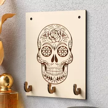 Ключница "Череп" 12х15 см