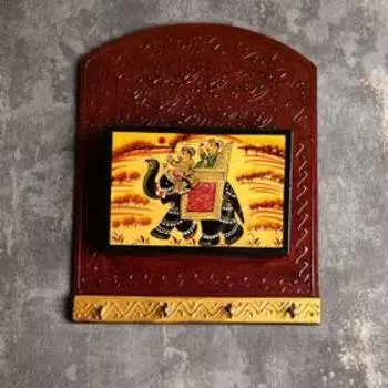 Ключница дерево "Путешественники" 20х25х5 см