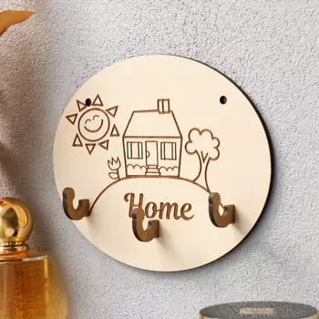 Ключница "Домик" 12х15 см