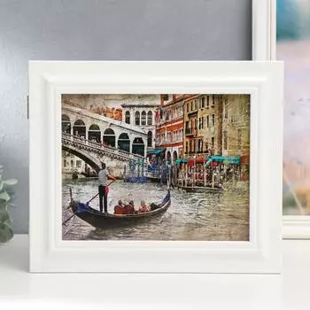 Ключница "Где-то в Венеции" Белый 26х31х4,5 см