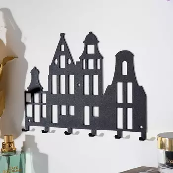 Ключница "Город" 20х15х1см