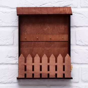 Ключница настенная «Карман», калитка, 22,5 х 30 х 5,7 см.