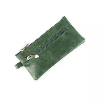 Ключница кл500, молния, н/к, 1 карман,малахит крек