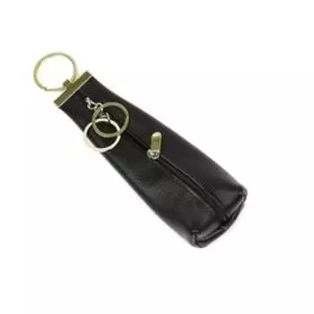 Ключница кл503, молния, н/к, черный матовый