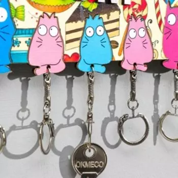 Ключница "Милый дом №1",22х10х0,6 см