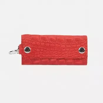 Ключница на кнопках, цвет красный