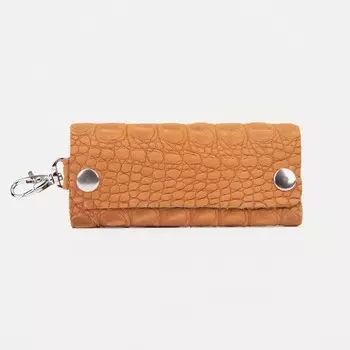 Ключница на кнопках, цвет бежевый