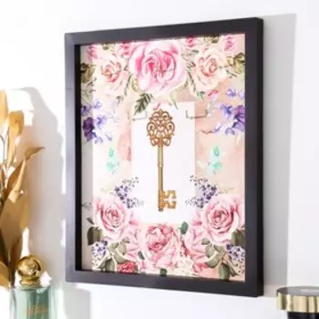 Ключница открытая "Цветочки" 27х22 см