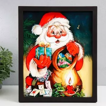 Ключница открытая "Дедушка Мороз" 27х22 см