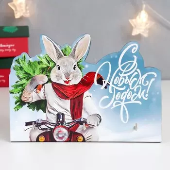 Ключница открытая "Кролик" 15х10,5 см