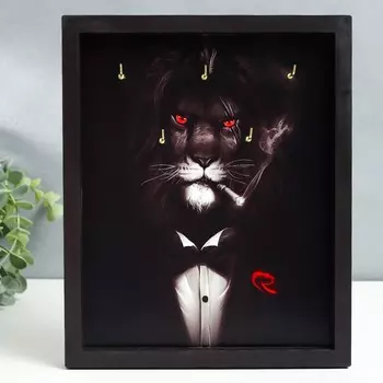 Ключница открытая "Лев" 27х22 см
