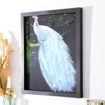 Ключница открытая "Павлин" 27х22 см