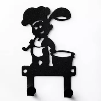 Ключница "Поваренок" 13х9,5х5,3см