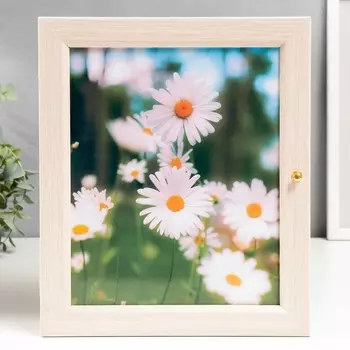 Ключница "Ромашки" дуб молочный 24х29 см