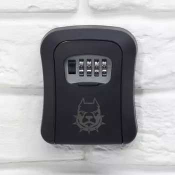 Ключница настенная с кодовым замком «Сторож», 12 х 9,6 х 4 см.