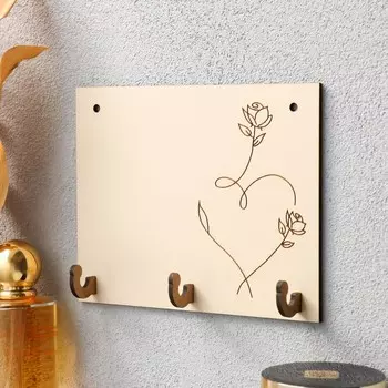 Ключница "Сердце" 12х15 см