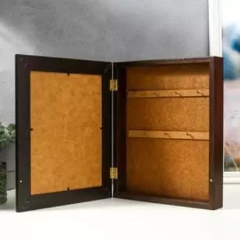 Ключница "Синий велик" венге 26х31 см МИКС