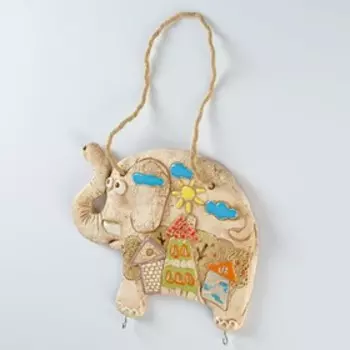 Ключница "Слон" 24х13см