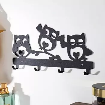 Ключница "Совы 3" 20х10,5х1,5 см