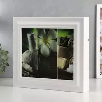 Ключница "СПА" Белый 26,5х31,5х4,5 см