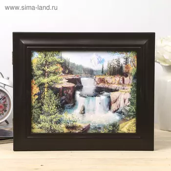 Ключница "Водопад" Венге 26х31х4,5 см