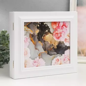 Ключница закрытая "Цветочки" 26х31 см