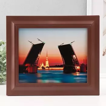 Ключница настенная «Разводной мост», орех, 26.531.5 см